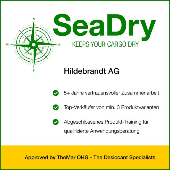SeaDry Container-Trockenmittel Top-Verkäufer